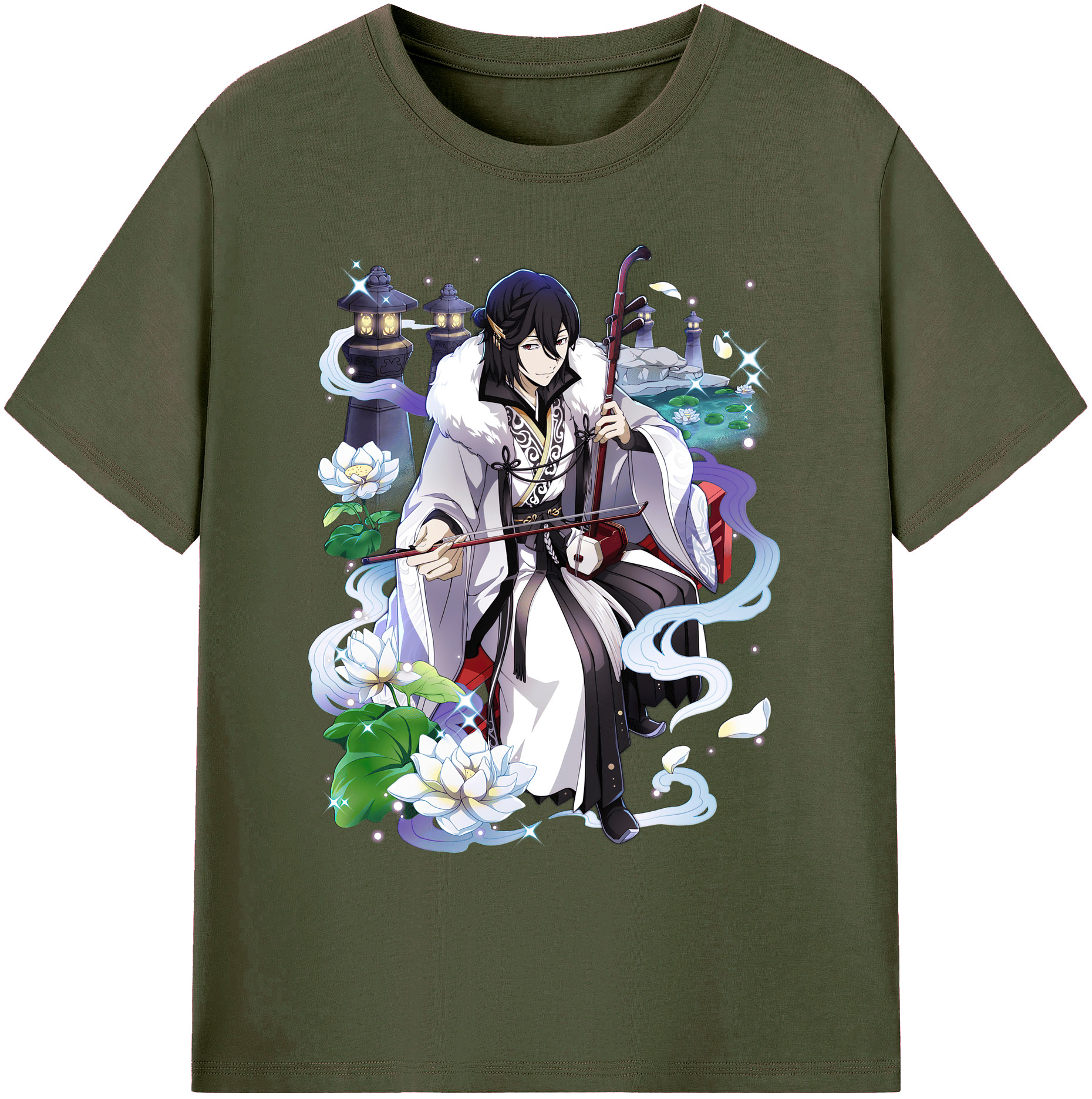 （画像用） 文豪ストレイドッグス Bungo Stray Dogs 綿100％ メンズ半袖Tシャツ｜肌触りやわらか＆通気性